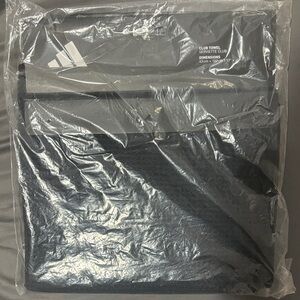 Adidas Black Sports Towel
